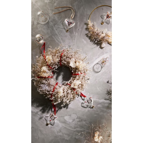 Glob de Crăciun suflat manual din sticlă ø 6,5 cm Ann-Sofi Romme Annual Christmas Bauble – Holmegaard-image-3