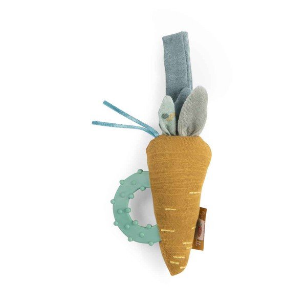 Jucărie cu inel pentru dentiție Carrot - Moulin Roty