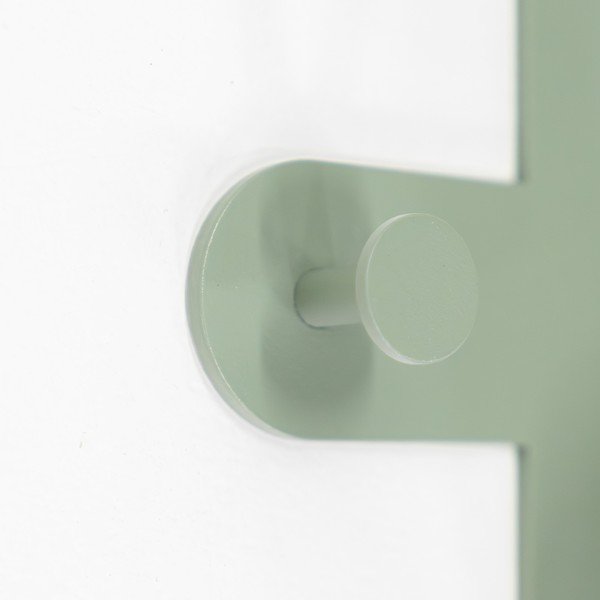 Cuier de perete verde prăfuit din oțel 66 cm Frondo – Spinder Design-image-4
