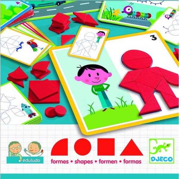 Joc pentru copii Djeco Shapes-image-1