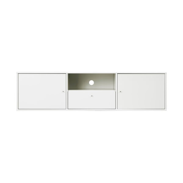 Comodă TV albă 161x42 cm Mistral – Hammel Furniture