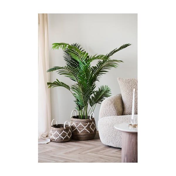 Coșuri de depozitare 2 buc. din răchită ø 41x32 cm Altea – House Nordic-image-1