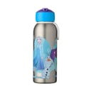 Sticlă pentru copii argintie din oțel inoxidabil 350 ml Frozen 2 – Mepal