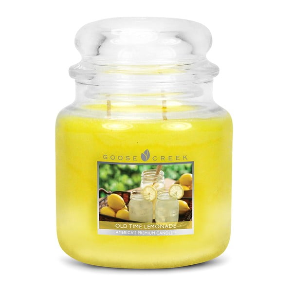 Lumânare parfumată Goose Creek, aromă de limonadă, 90 ore