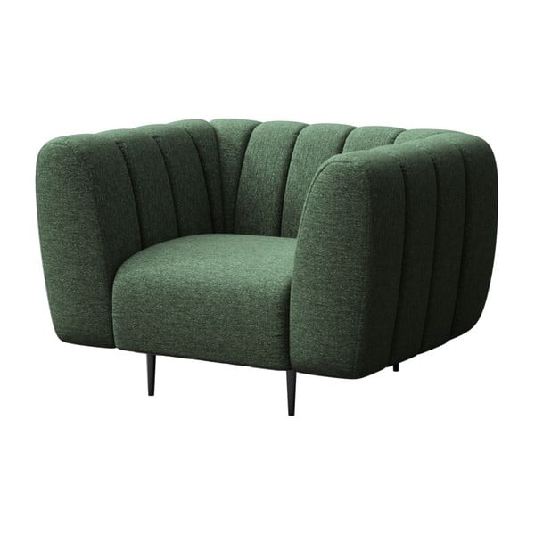 Fotoliu verde închis Shel – Ghado-image-2