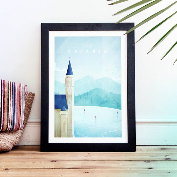 Poster Travelposter Bavaria, A3-image-1