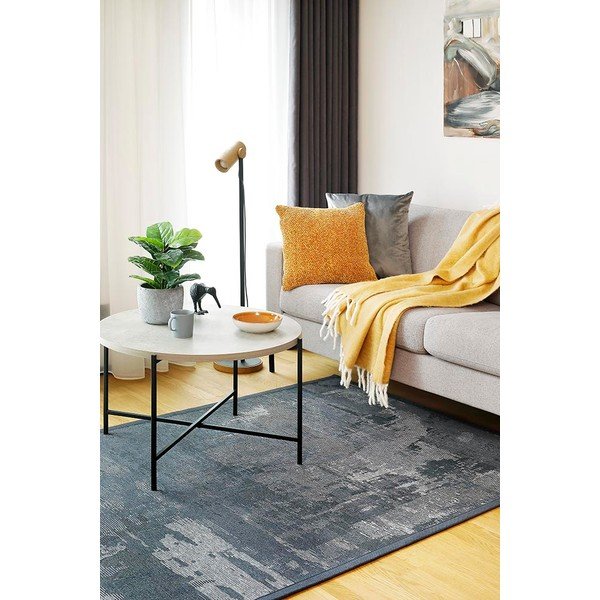 Covor cu 2 fețe Narma Nedrema, 80 x 250 cm, gri-image-3