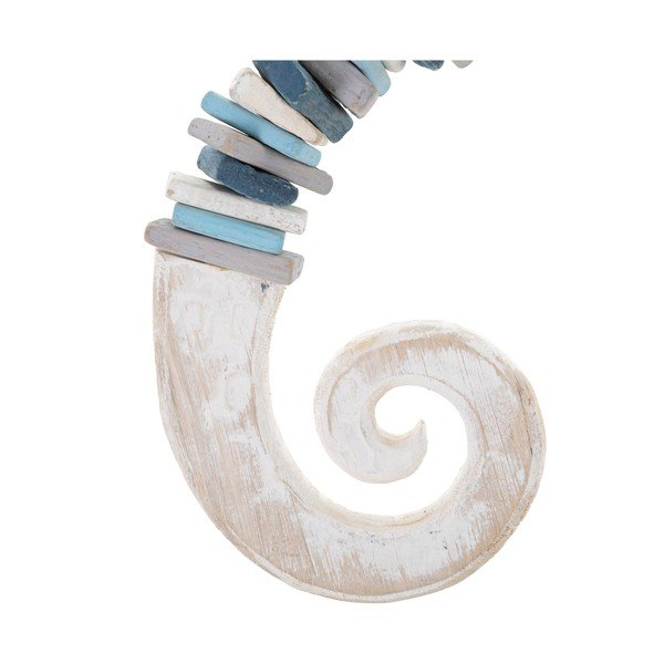 Decorațiune de perete din lemn 22x55 cm Sea Horse – Mauro Ferretti-image-3