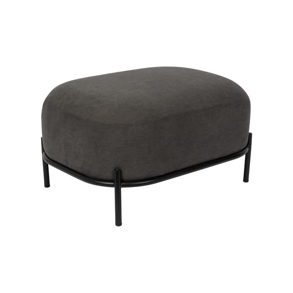 Taburet White Label Polly, gri închis-image-2