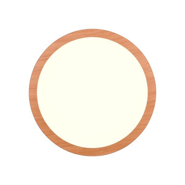 Plafonieră în culoare naturală LED ø 40 cm Camillus – Reality-image-3