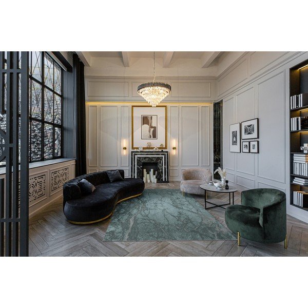 Covor gri/albastru-verde 200x280 cm Damar – FD-image-1