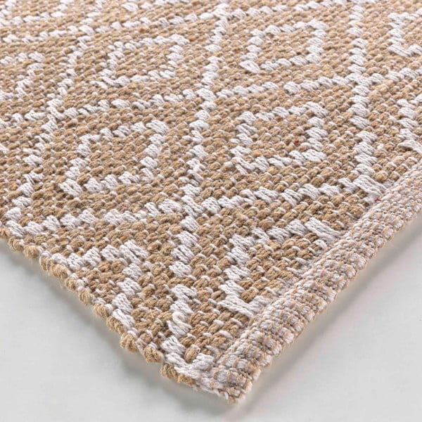 Covor bej lavabil 50x80 cm Lazaro – douceur d'intérieur-image-3