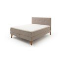 Pat boxspring bej 160x200 cm Stockholm – Meise Möbel