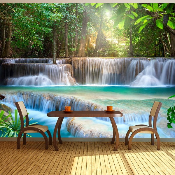 Tapet format mare Artgeist Waterfalls, 400 x 280 cm