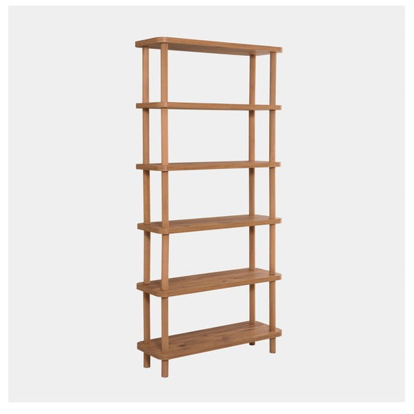 Bibliotecă cu aspect de lemn de pin 80x168,5 cm Step – Kalune Design-image-2