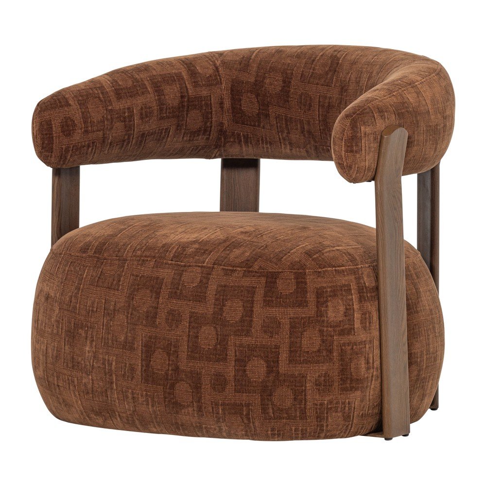 Fotoliu maro Foon âu0080WOOOD