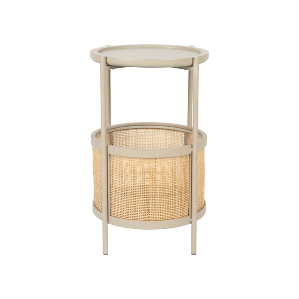 Măsuță auxiliară rotundă ø 30 cm Makoto – White Label