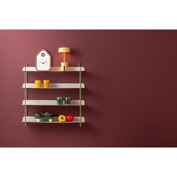 Raft verde/gri etajat din metal 60 cm Reina Cuatro – PT LIVING-image-1