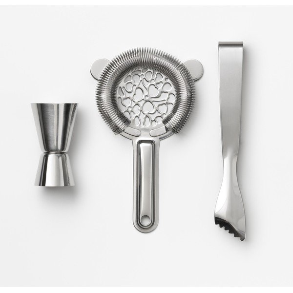 Set de preparare cocktailuri din oțel The Essentials - Cocktail Tools – Printworks
