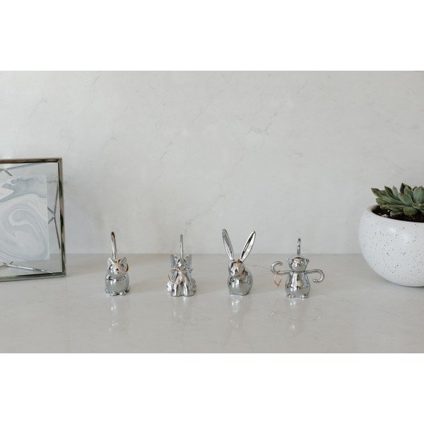 Suport pentru inele Umbra Zoola Cat, argintiu-image-2