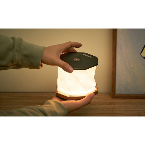 Decorațiune luminoasă neagră cu USB ø 12 cm Twist Hexagon – Gingko-image-4