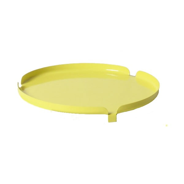 Tavă pentru masă auxiliară OK Design Centro Tray, galben
