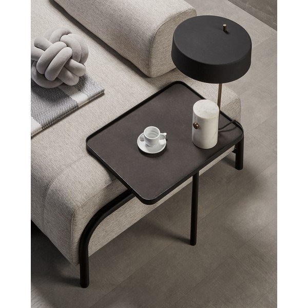 Pernă decorativă La Forma Rienzi, gri-image-2