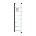 Raft negru etajat din metal 46 cm Cubic – Spinder Design