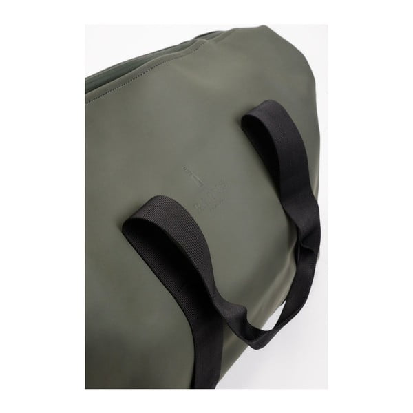 Geantă sport impermeabilă Rains Weekend Bag, verde închis-image-3