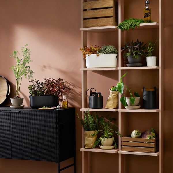 Ghiveci cu udare automată Eva Solo, alb-image-1