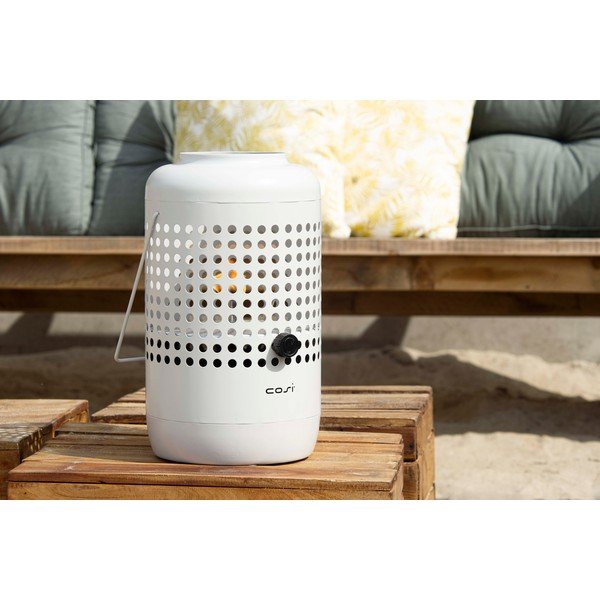 Lampă cu gaz Cosi Drop, înălțime 37 cm, gri deschis-image-2