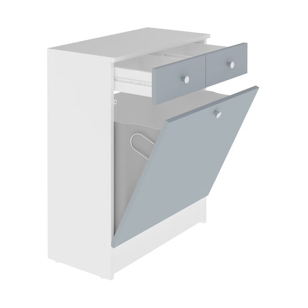Dulap de baie alb-gri 60x82 cm Combi – TemaHome-image-3