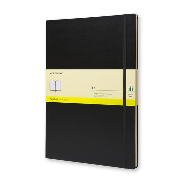 Notebook, Moleskine Art Plain Book, A3, negru