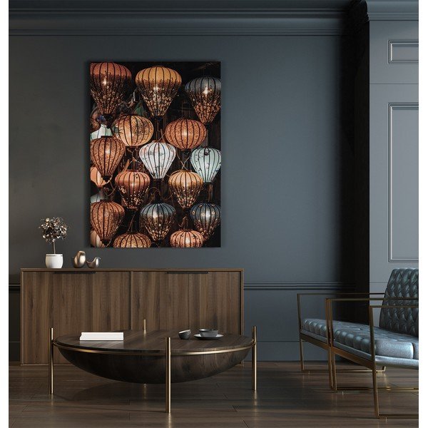 Tablou din sticlă 80x120 cm Lant - Styler-image-3