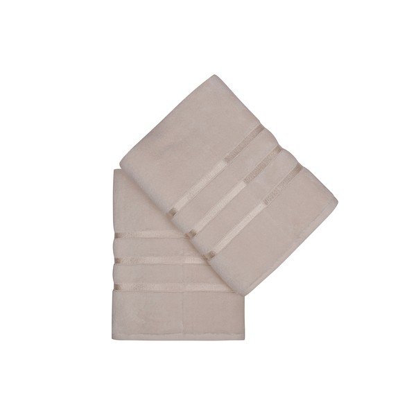 Prosoape galben-deschis 2 buc. din bumbac din frotir 70x140 cm Dolce – Foutastic-image-2