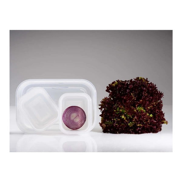 Set 4 recipiente pentru stocare alimente Compactor Food Saver-image-4