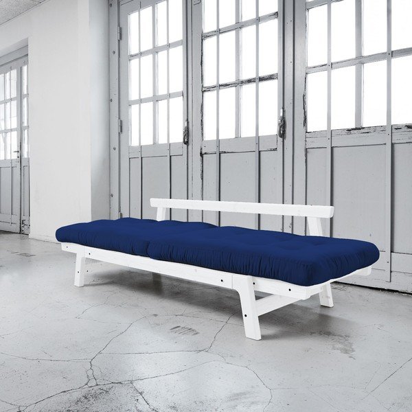 Canapea extensibilă Karup Step White/Royal-image-3