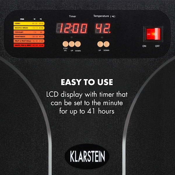 Uscător de alimente Klarstein Fruit Jerky-image-1