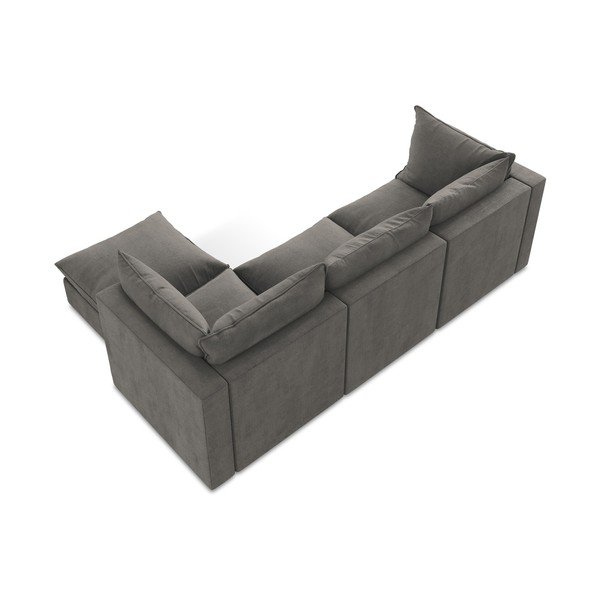 Colțar gri închis (cu colț pe partea dreaptă/cu șezlong) Manao – Makamii-image-3