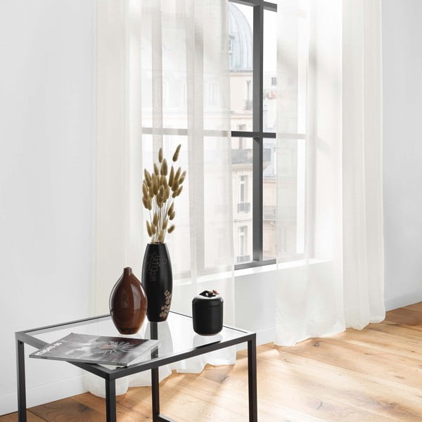 Perdea crem 140x240 cm Lissea – douceur d'intérieur-image-3