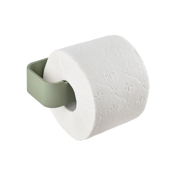 Suport pentru hârtie igienică verde deschis de montat pe perete din metal Ume – Zone