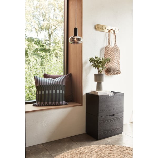 Cuier de perete auriu din metal Form – Hübsch-image-2