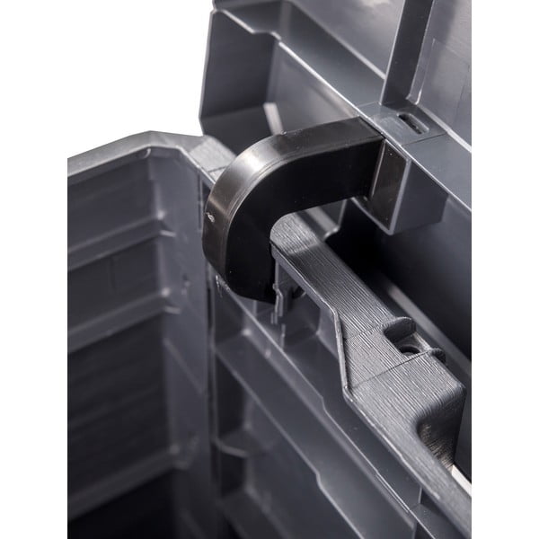 Cutie de depozitare pentru grădină gri închis Woodys – Toomax-image-4