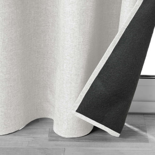 Draperie crem antifonică 140x260 cm Jupiter – douceur d'intérieur-image-4