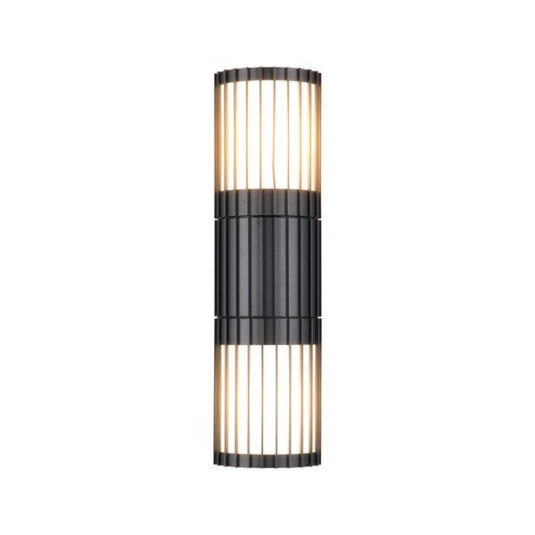 Corp de iluminat pentru exterior de perete (înălțime 30 cm) Volga – Trio-image-2