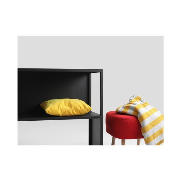 Bibliotecă CustomForm Hyller, 150 x 75 cm, negru-image-4