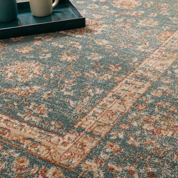 Covor petrol 240x340 cm Raja – Asiatic Carpets-image-4