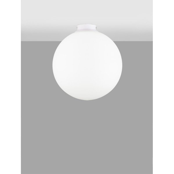 Plafonieră albă din sticlă Nevoso – Nova Luce-image-2