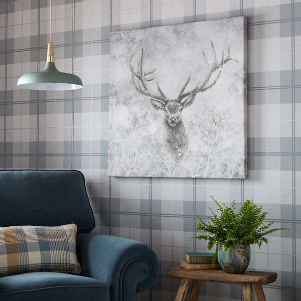 Tablou de perete Art for the home Autumn Stag, 70 x 70 cm-image-1