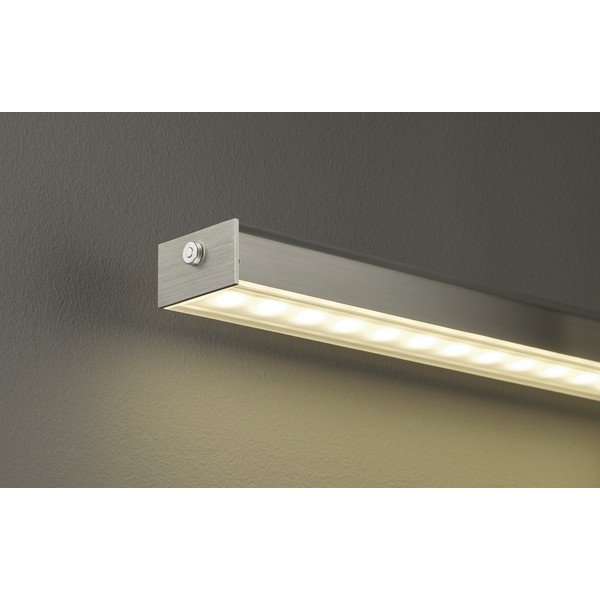 Lustră argintie LED cu intensitate reglabilă din metal Vitan – Fischer & Honsel-image-2